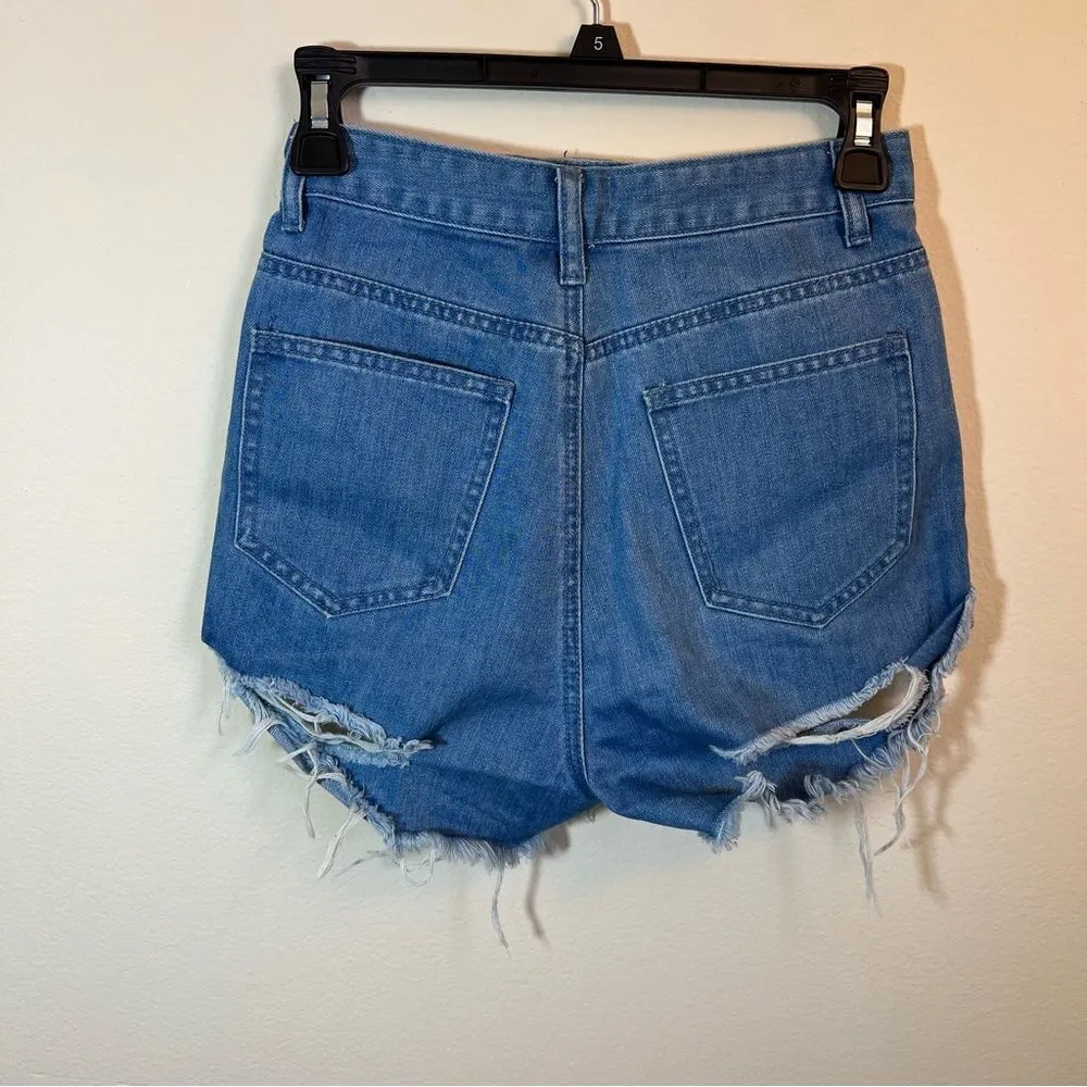 ✨ Princess Polly Women’s Distressed Denim Shorts 2 - Image 4