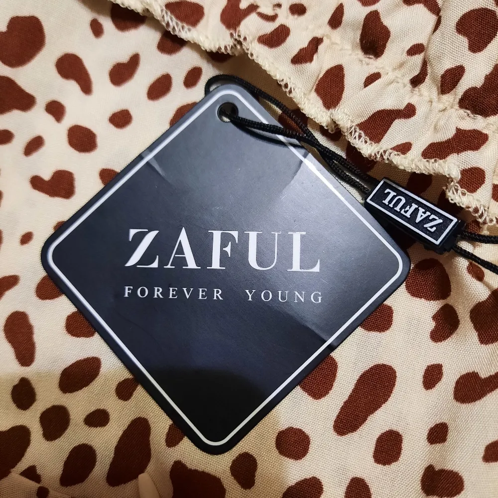 Zaful Animal Print Dress Size 10 NWT - Image 5