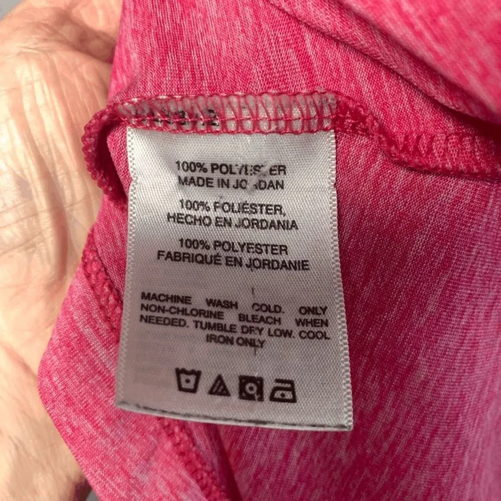 Soffe Racerback Hot Pink Tank Top Size Small - Image 5