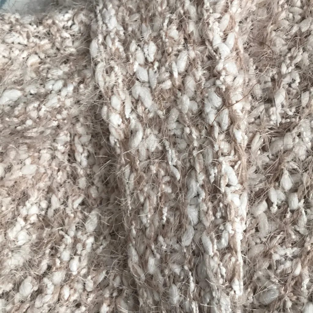 NEW POL Fuzzy Mauve Hooded Cardigan - Image 4