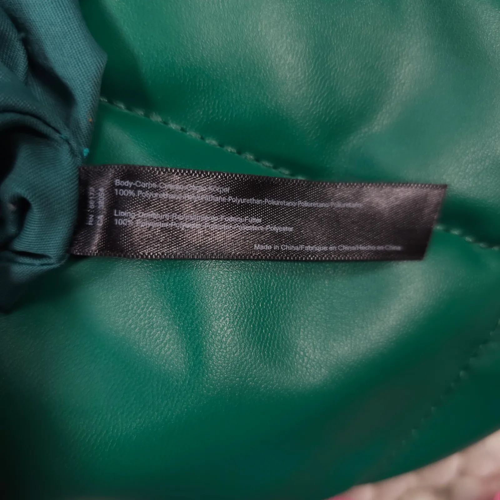 Anthropologie Edison Foldover Puffy Clutch Green - Image 11