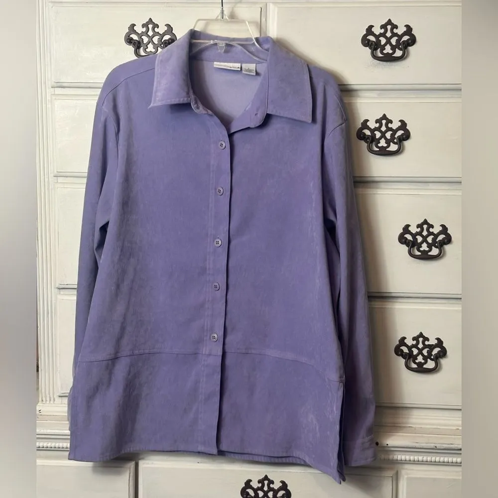 Faux Suede Shirt/Shacket‎ - Image 5