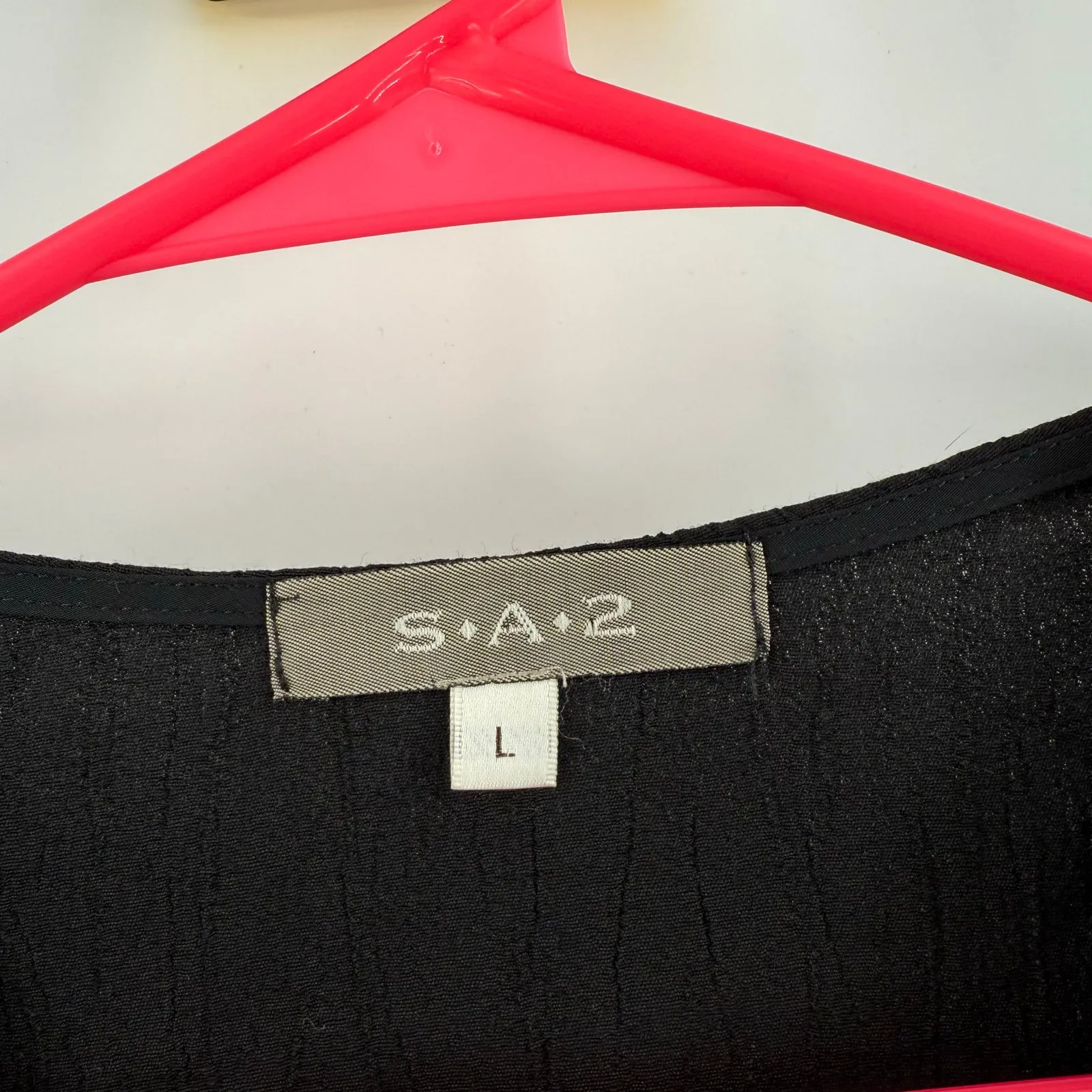 Spencer Alexis SA2 Large Kimono Silk Blend Lagenlook Art to Wear Boho Vintage Black - Image 3