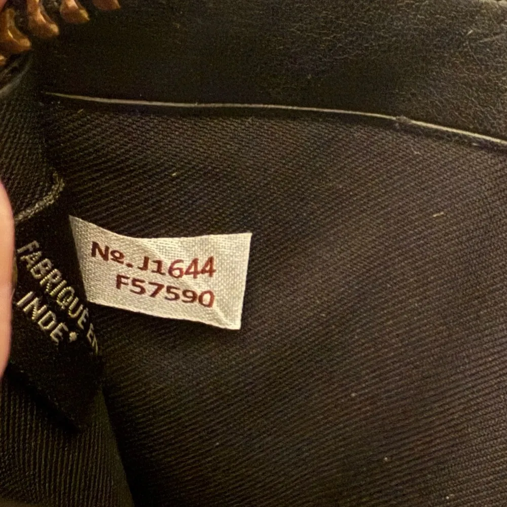 COACH Accordion Zip Black Pebble Leather Snake Embossed Wallet - Image 8