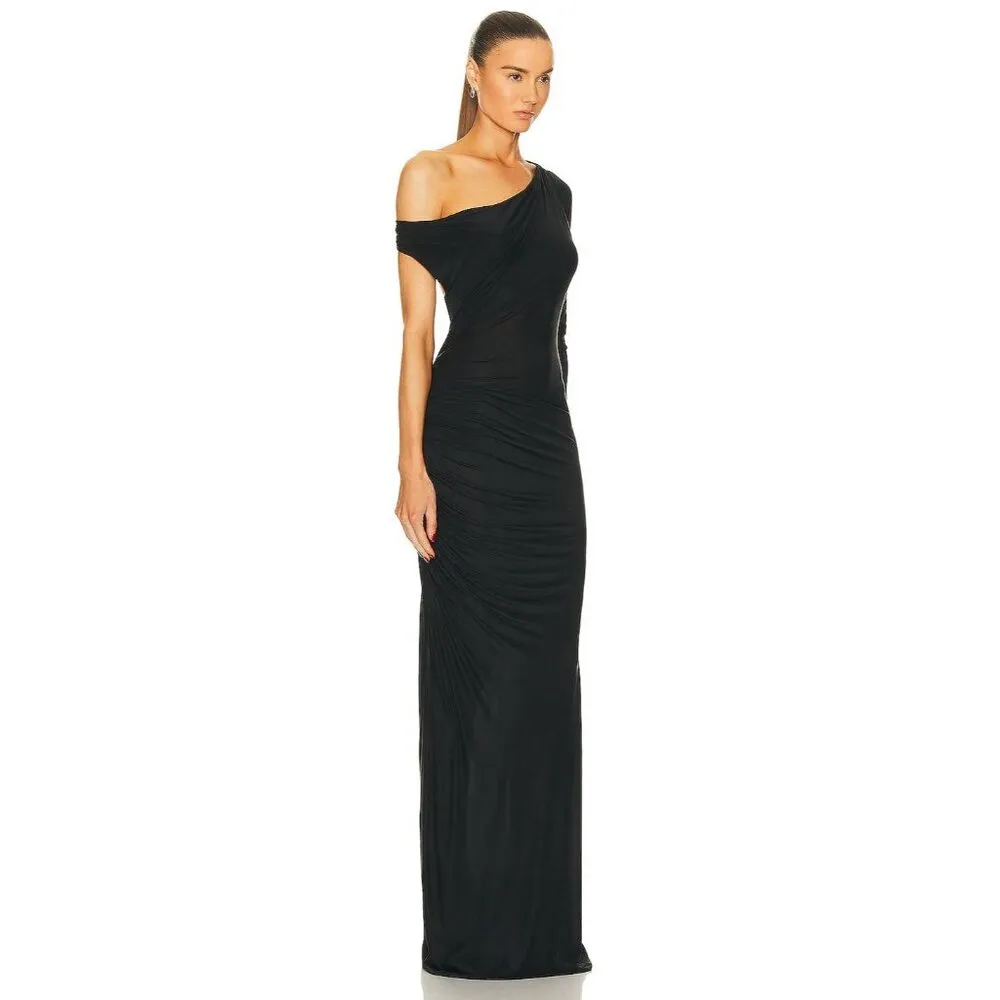 GAUGE81 Myrtia Dress in Black 36 New Womens Maxi Long Gown Size undefined - Image 3