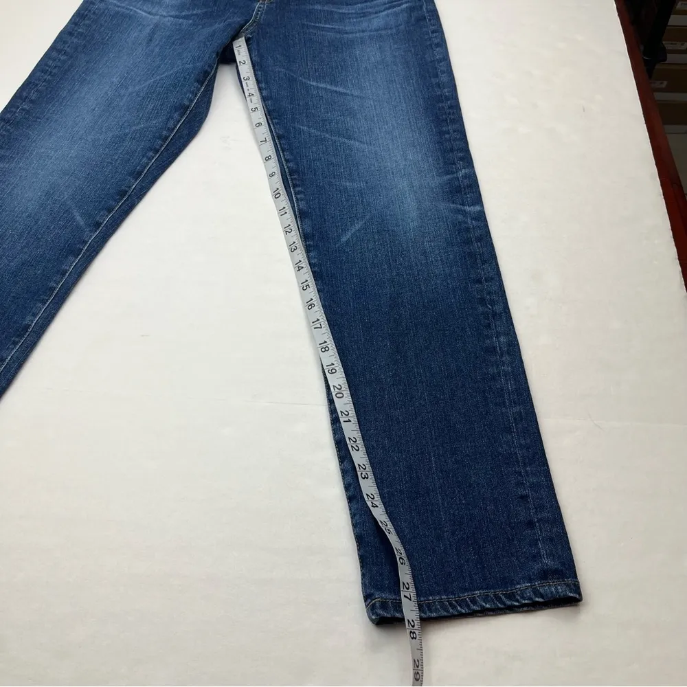 AG Adriano Goldschmied Ex-Boyfriend Slim Women SZ 26R 26 Regular Blue Denim Jean - Image 9