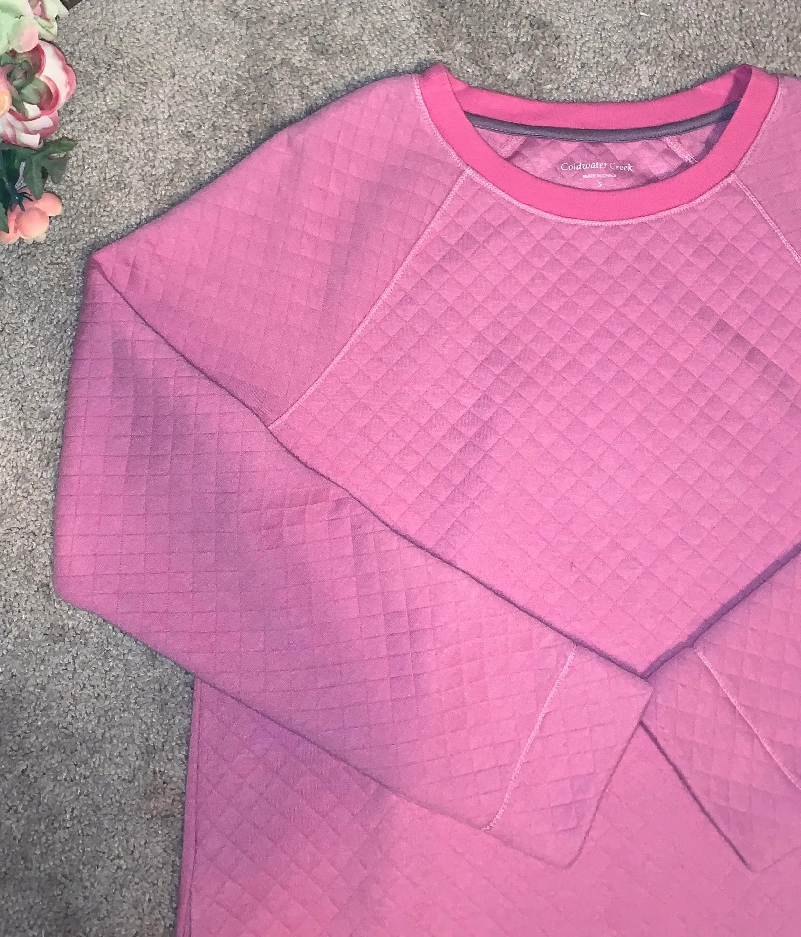 Coldwater Creek Quilt Pullover - Image 3