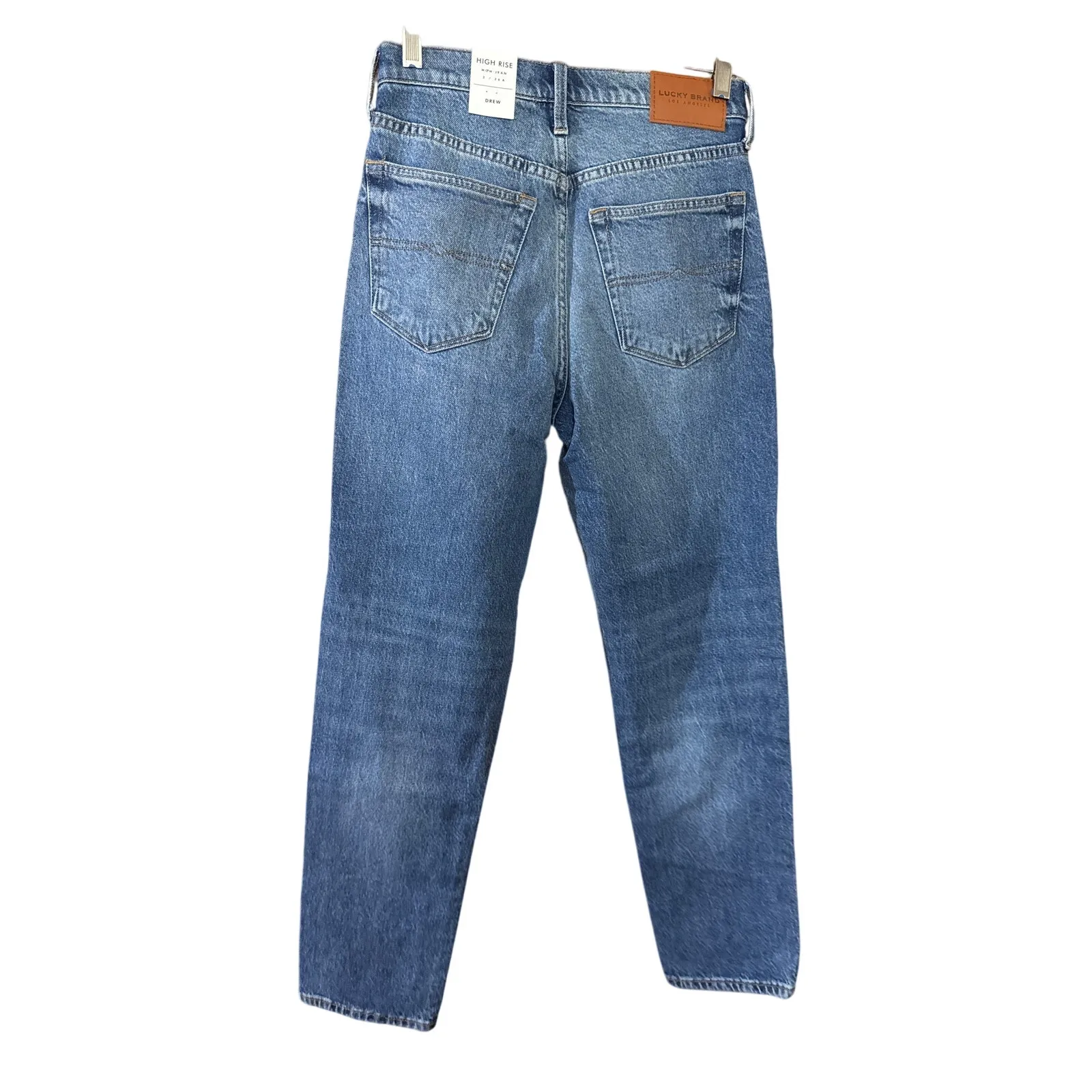 Brand New Lucky Brand Women's 2/26 Drew High Rise Mom Jeans Button Fly - Image 5