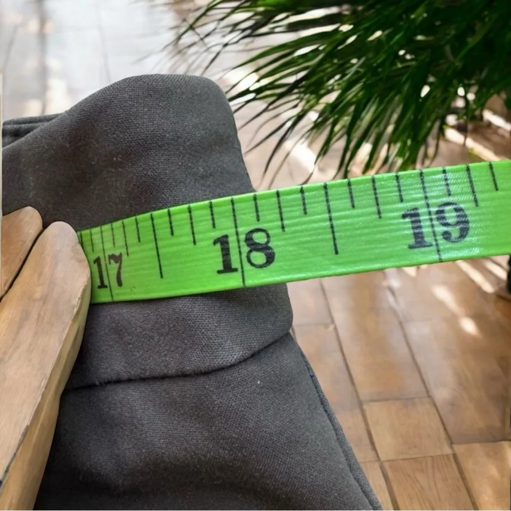 MOSSIMO Modern Flare Stretchy Gray Dress Pants - Image 9