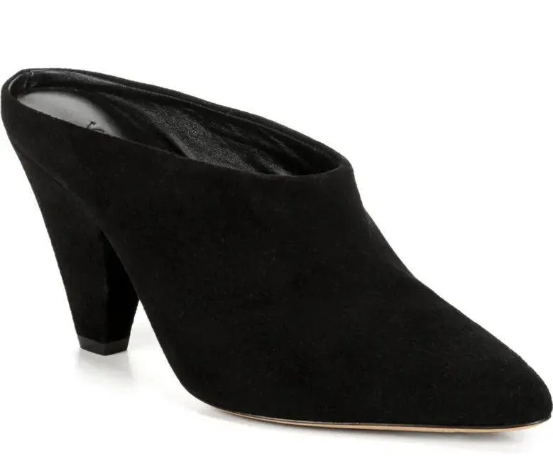 Vince Emberly Suede Mules - Image 2