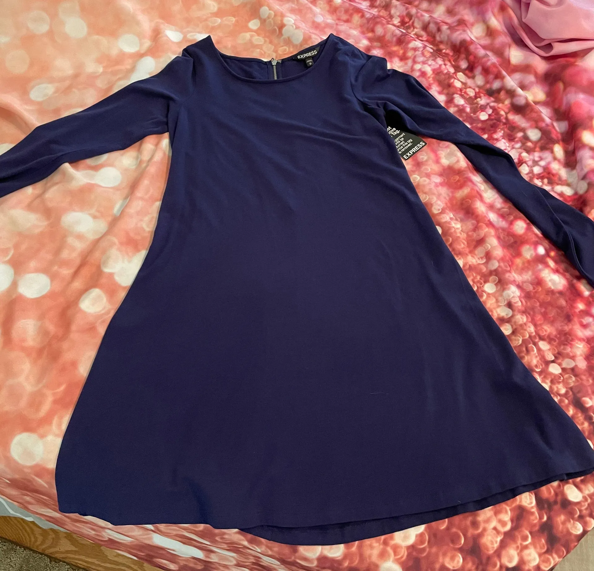 Long Sleeve Flare Dress - Image 4