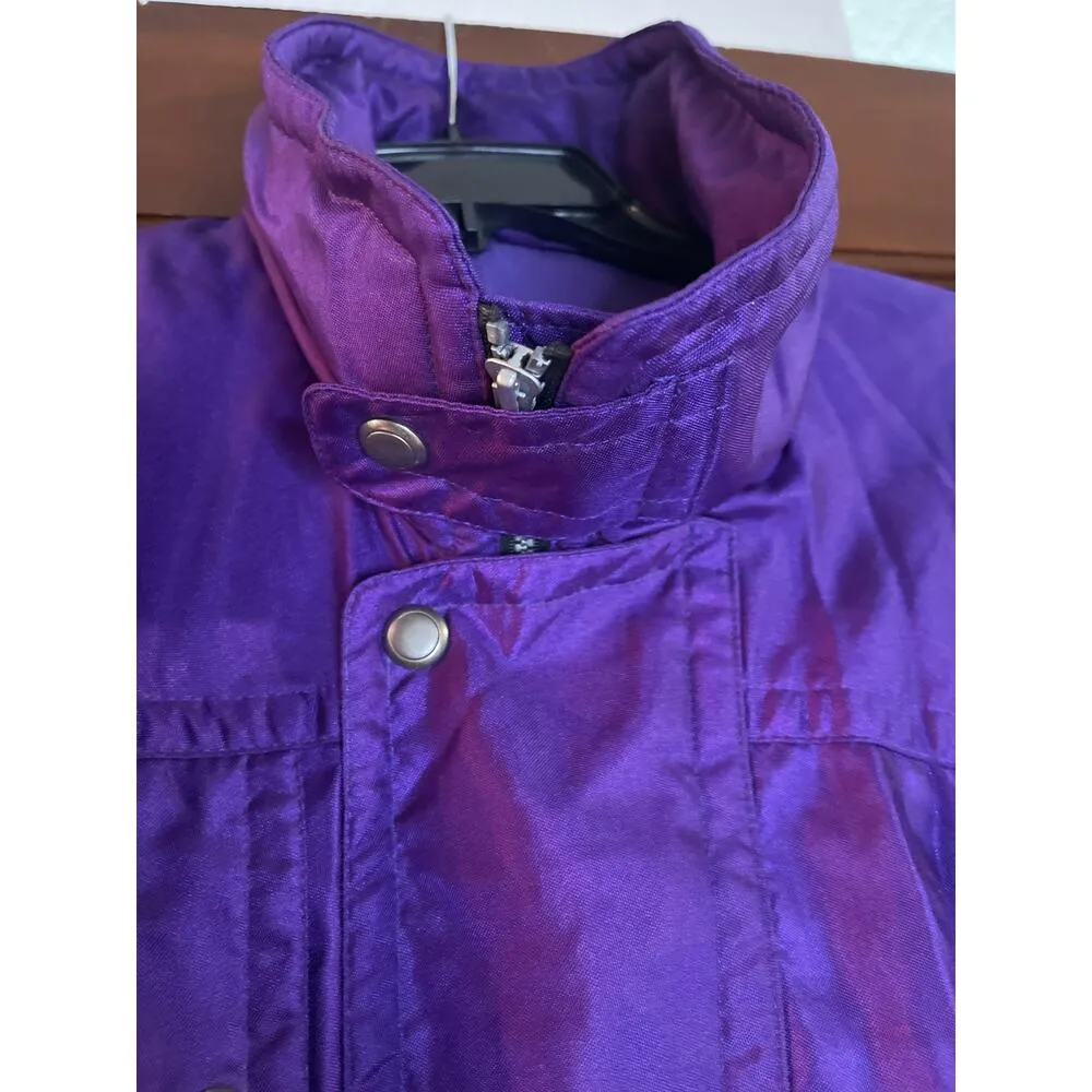 SKYR VINTAGE SKI JACKET MEDIUM Purple - Image 3