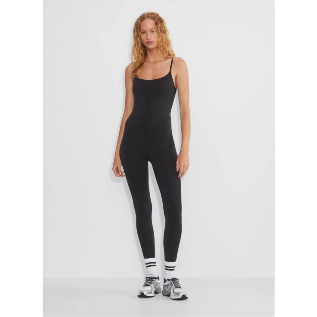 Wilfred Free Aritzia Black Divinity One Piece Jumpsuit Size Medium - Image 3