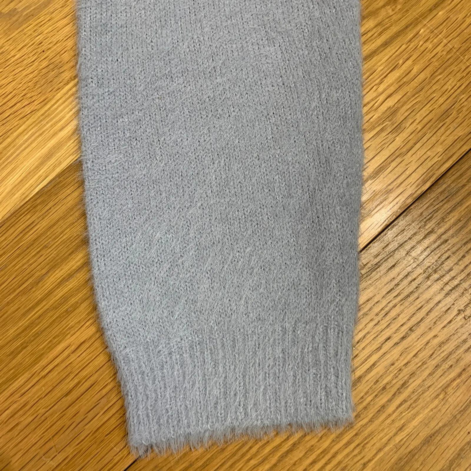 Nasty Gal Collection Fuzzy Knit Lounge Pants Light Purple Women's Size Small - Image 2