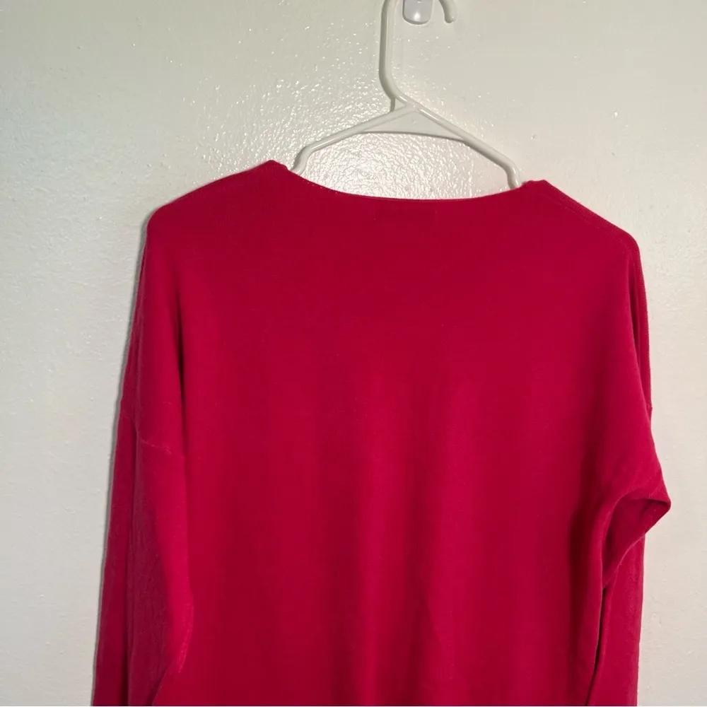 Staccato Kehlani V-Neck Sweater Bright Pink - Image 9