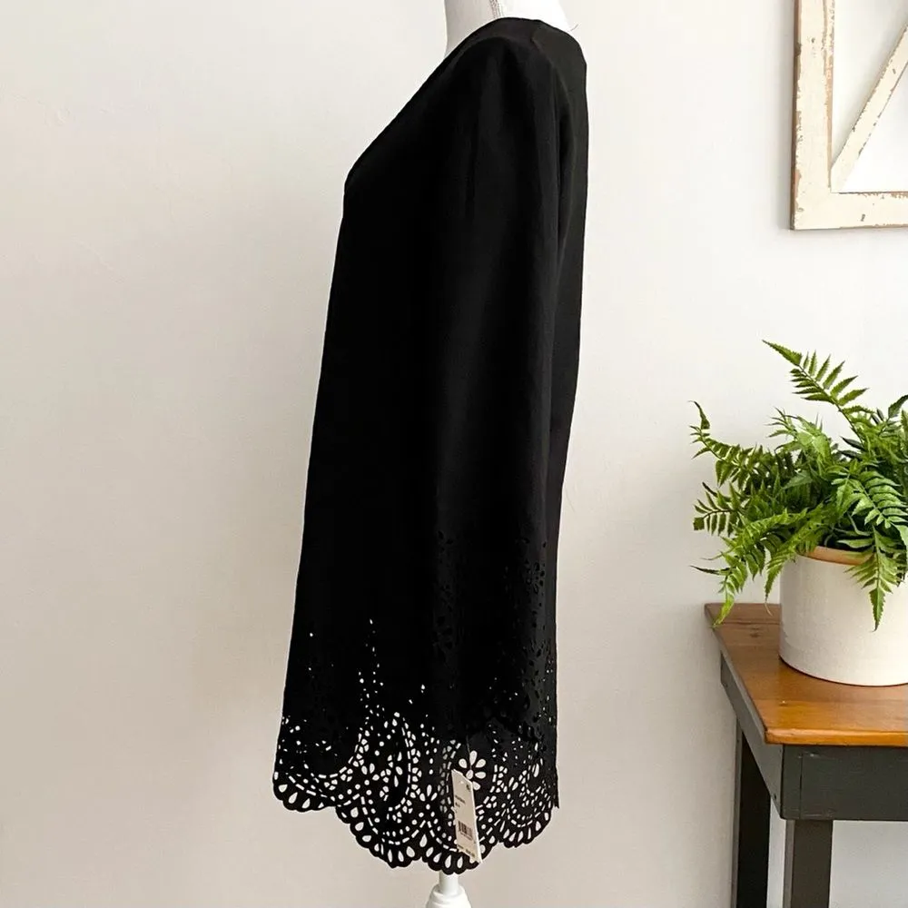 Kenneth Cole REACTION Black Laser Cut Swim… - Image 5