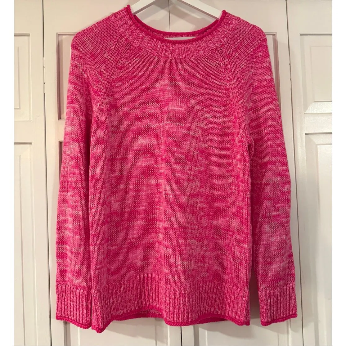 Lilly Pulitzer NWT Deba sweater size M passion fruit pink - Image 4