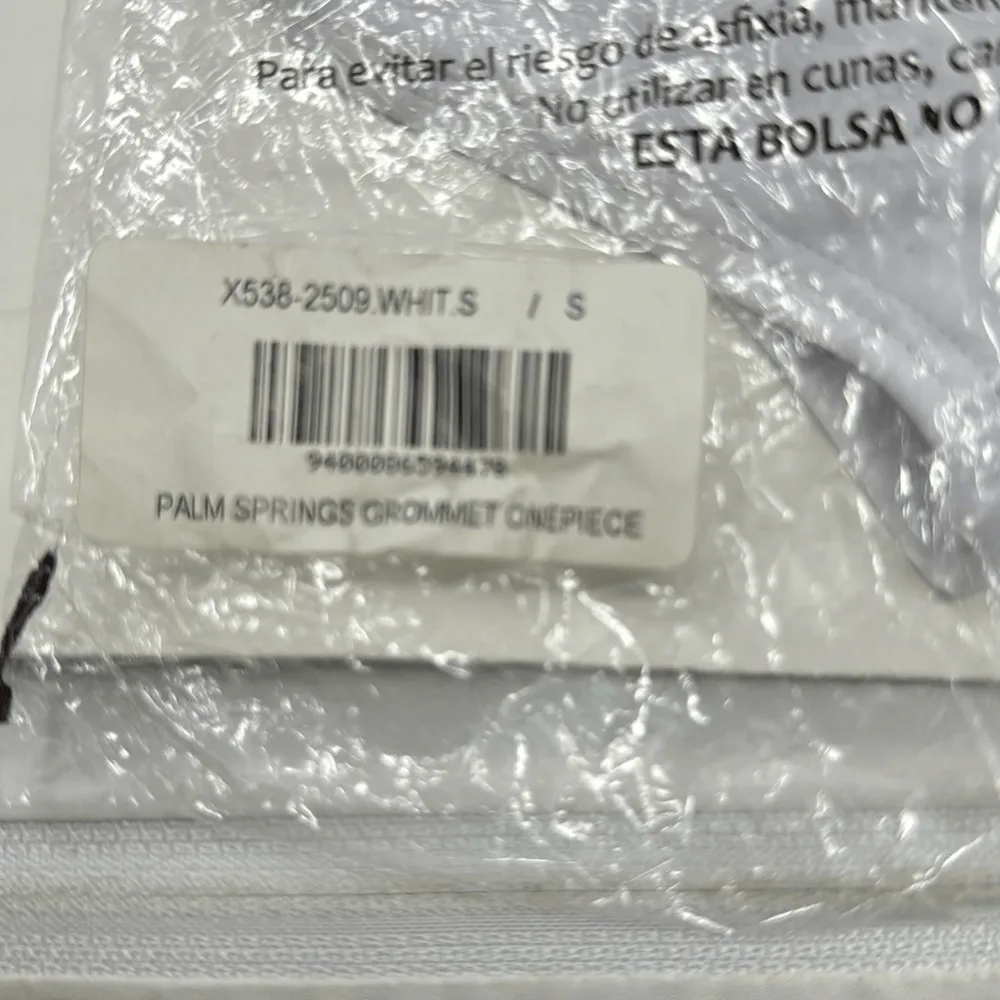 Frederick's Of Hollywood Women's One Piece Palm Springs White, Small - Image 4