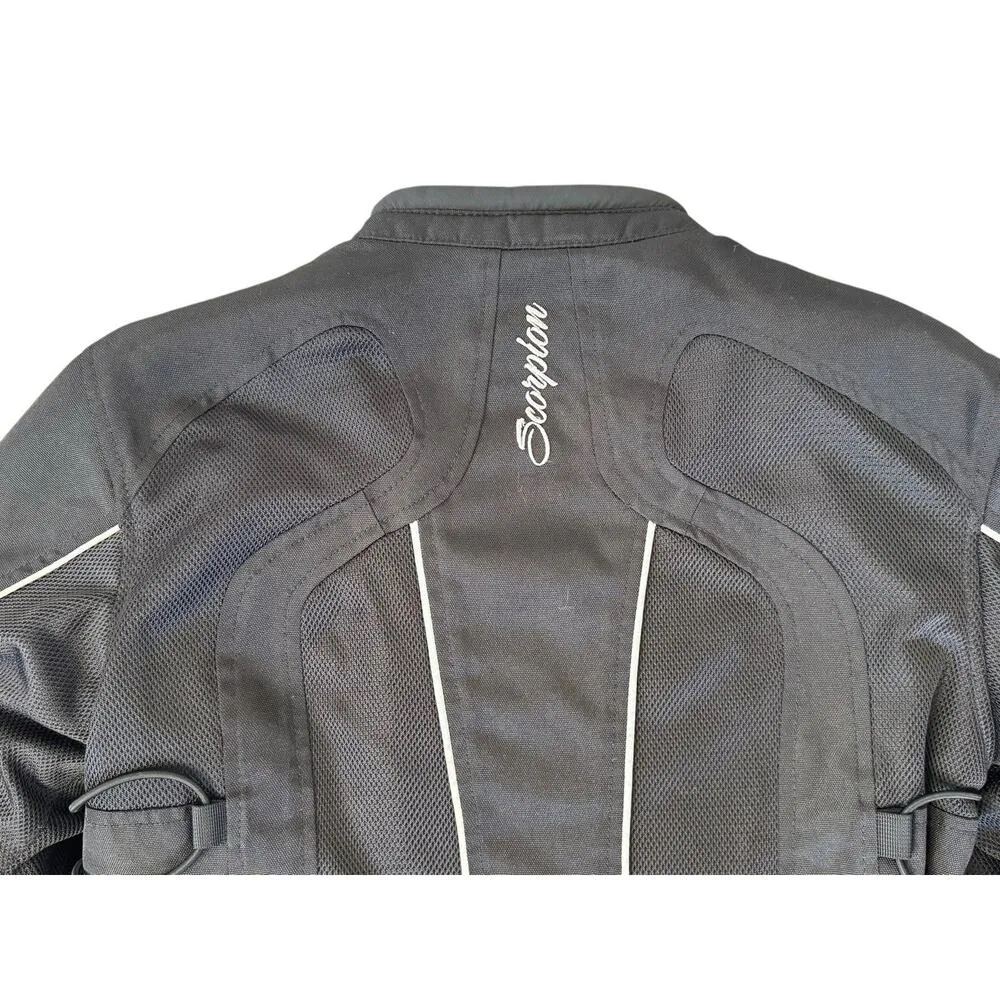 SCORPION Get Stung Black Women's Nip Tuck II Motorcycle Zip Up Jacket Size M NEW Size M - Image 10