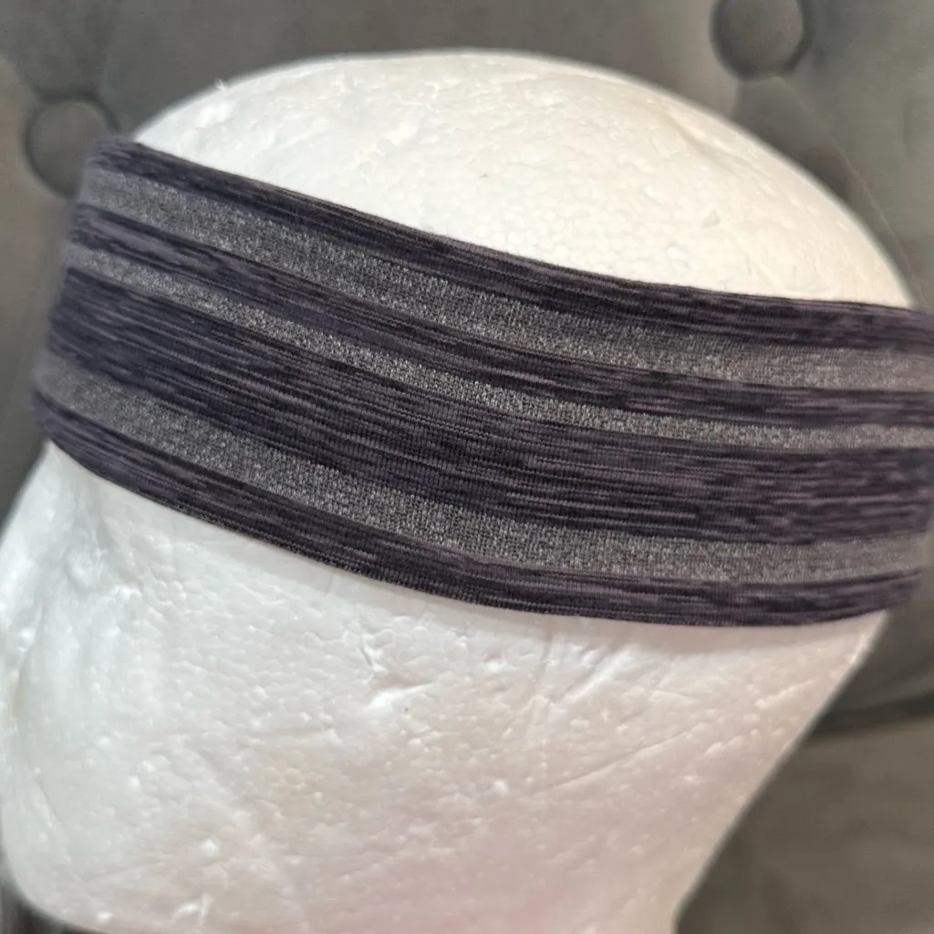 Lululemon VINTAGE ‘Black Stripes Galore’ 2 1/4” Headband - Image 6