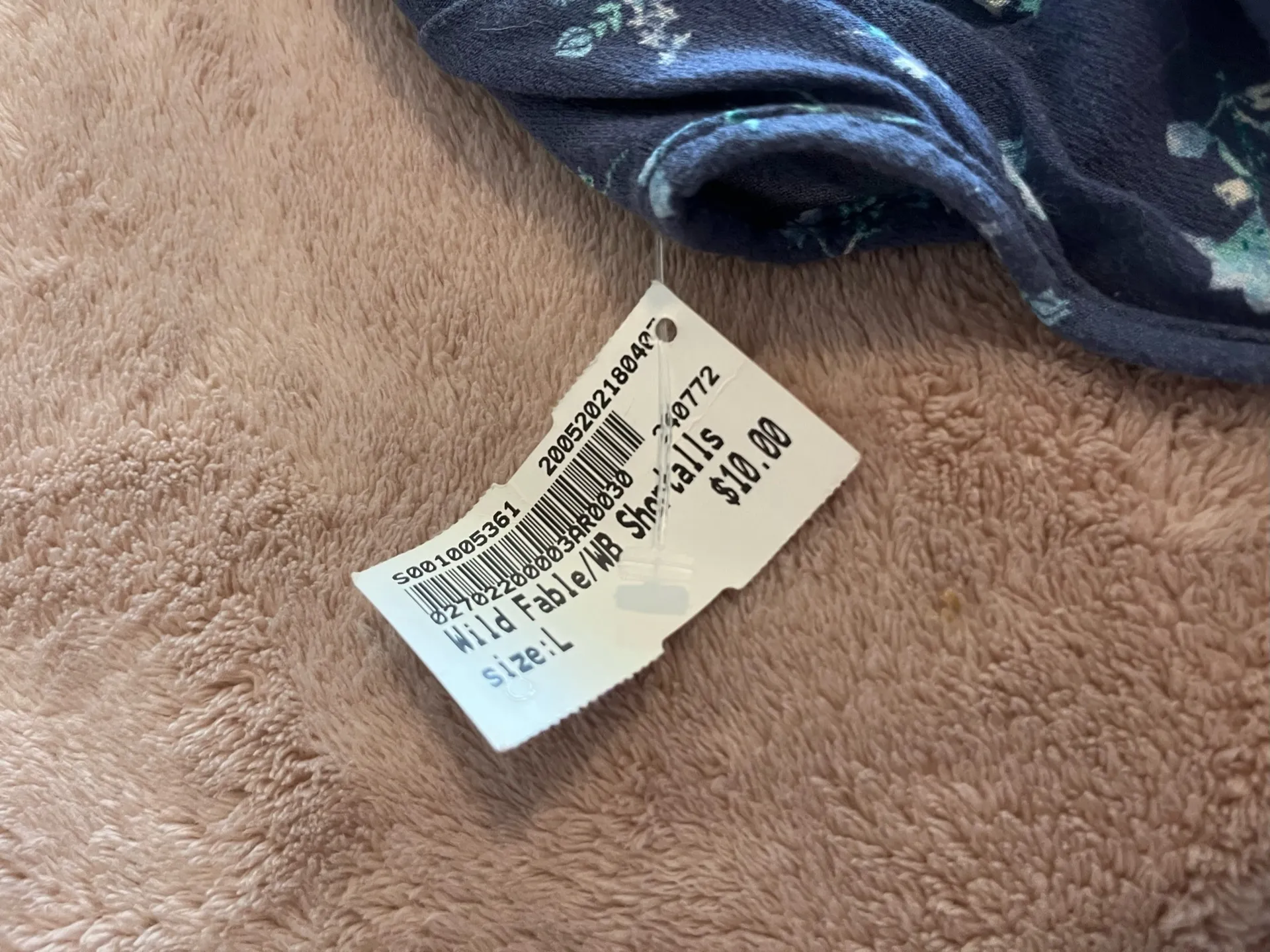 Target Blue floral Romper - Image 3