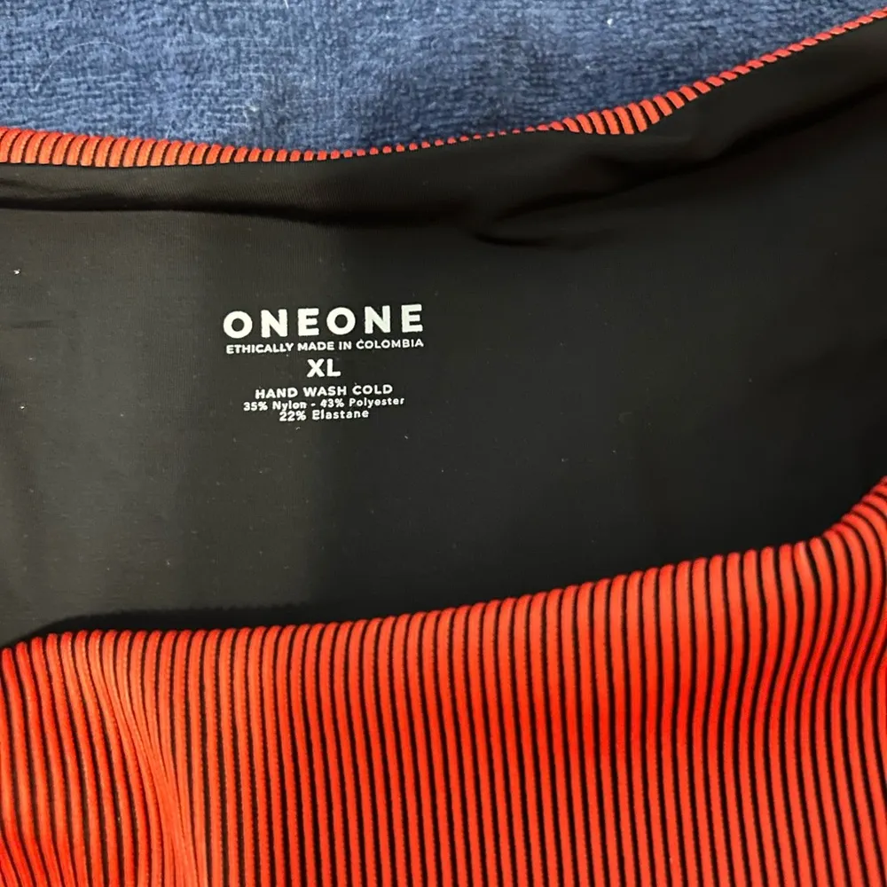 Oneone swim Cristy bikini bottom in red Size XL - Image 6