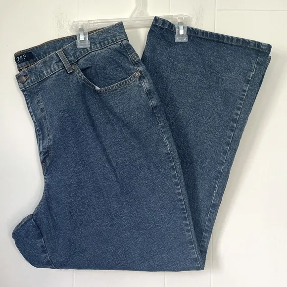 IZOD Straight Leg Medium Wash Denim Jeans ~ High Rise ~ Women’s Size 20W - Image 2