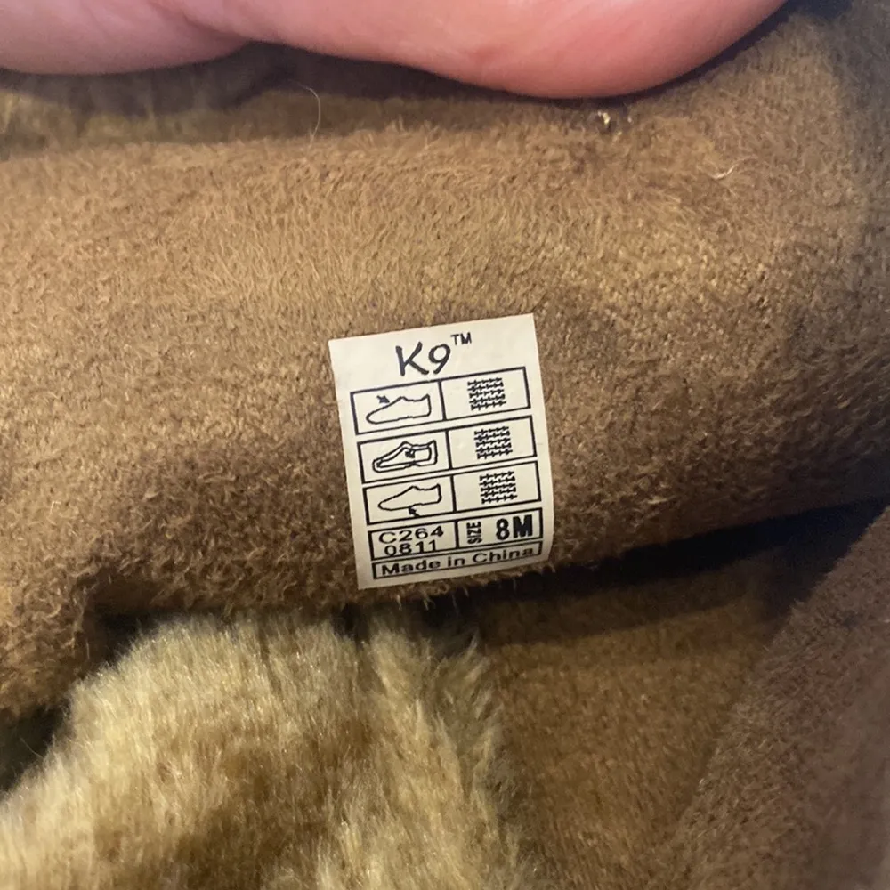 Rocket Dog Tan Lace Up Mid Calf Tan Boots Synthetic Faux Fur Sz 8 Winter Casual - Image 7