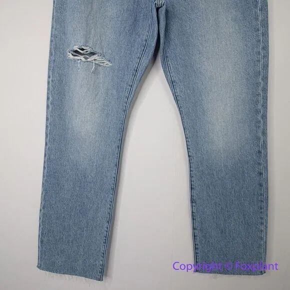 New!  Madewell The '90s Straight Jean revoir‎ wash, size 29 - Image 5