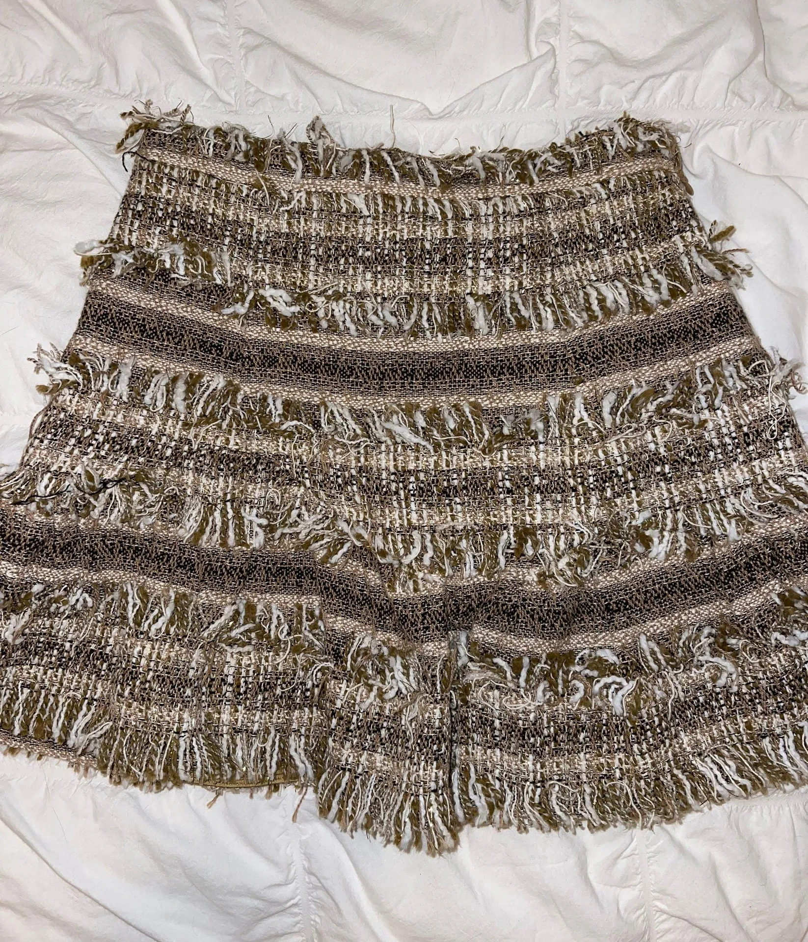 LoveShackFancy Eliza Tweed Skirt - Image 3