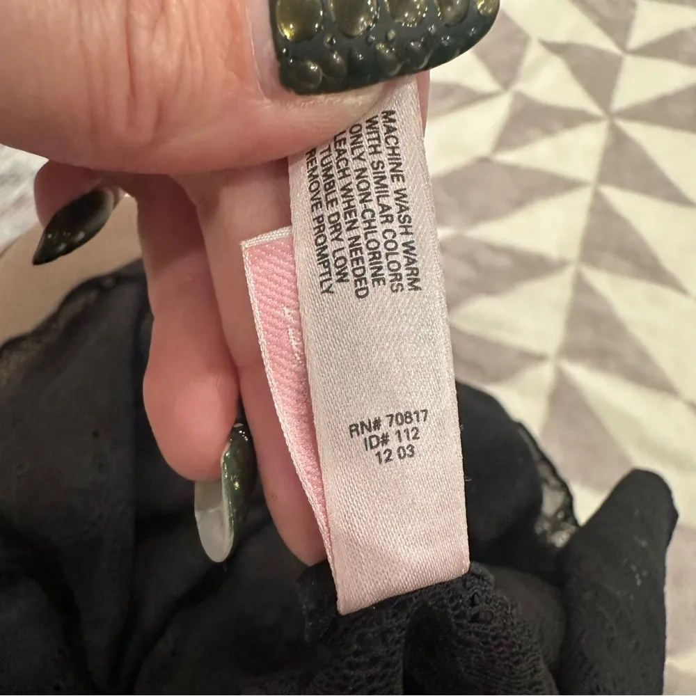 Victoria’s Secret vintage Y2K lace cami with rhinestones - Image 6