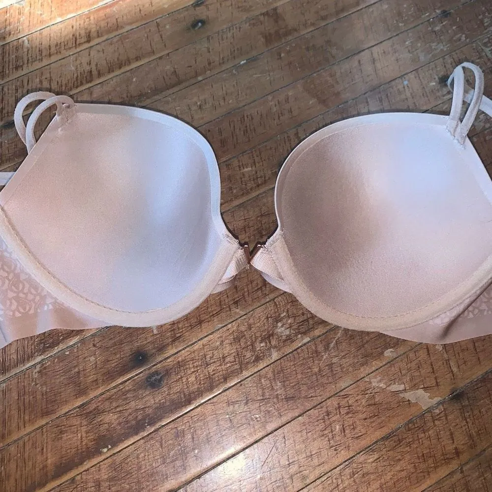Victoria’s Secret nude shimmery push-up date night 34D bra - Image 2