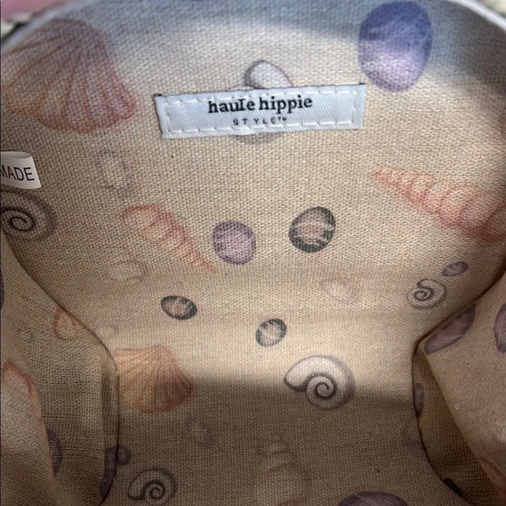 Haute Hippie | Woven Texture Crossbody Bag w/Seashell Charms - Image 7