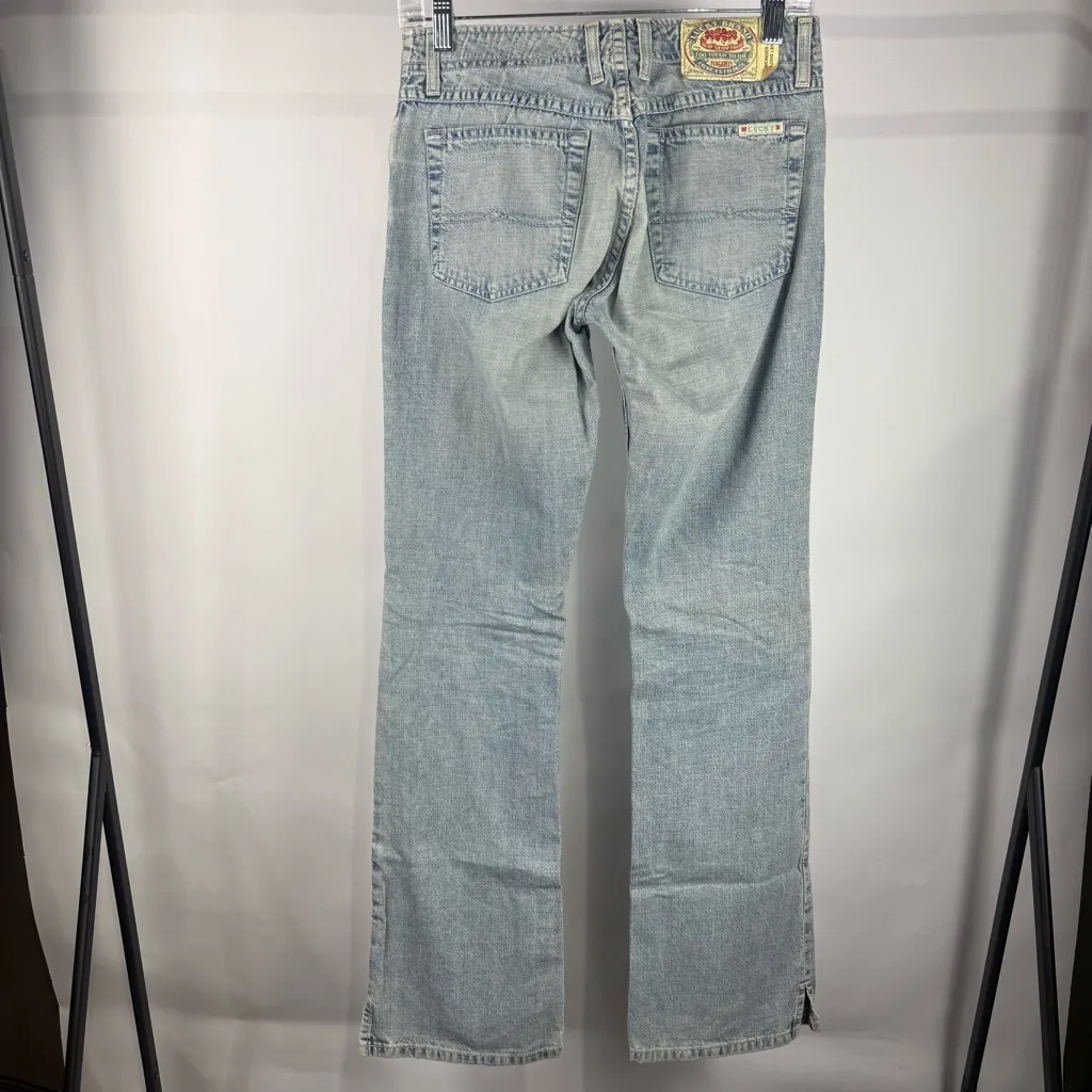 Vintage Y2K Lucky Brand Wonder Jean Long Length Size 0/25 - Image 3