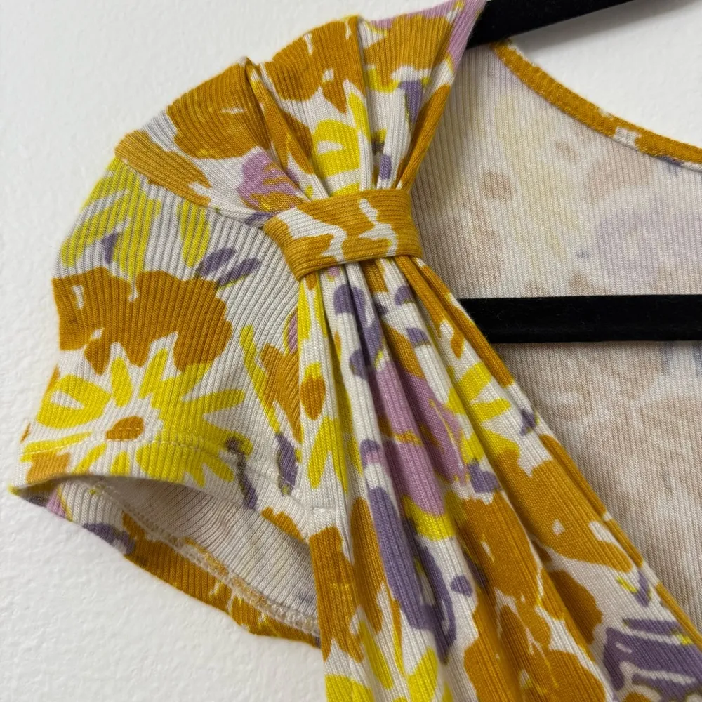 {XS} Free People Anthropologie Key To Your Heart Mini Dress - Image 5