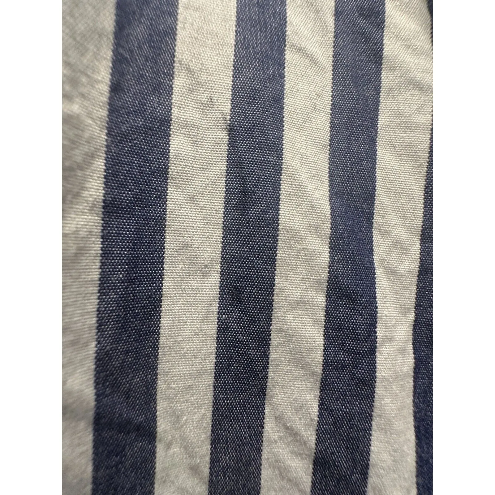 Women’s RAG & BONE | off the shoulder  striped Cotton Blue White  top XS USA - Image 2