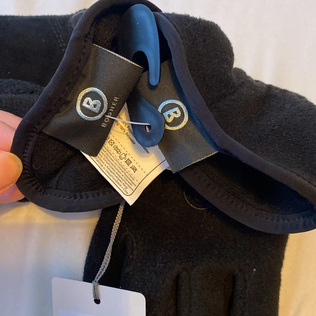Bogner Warm Gloves 🧤 Black Size XS - Image 6