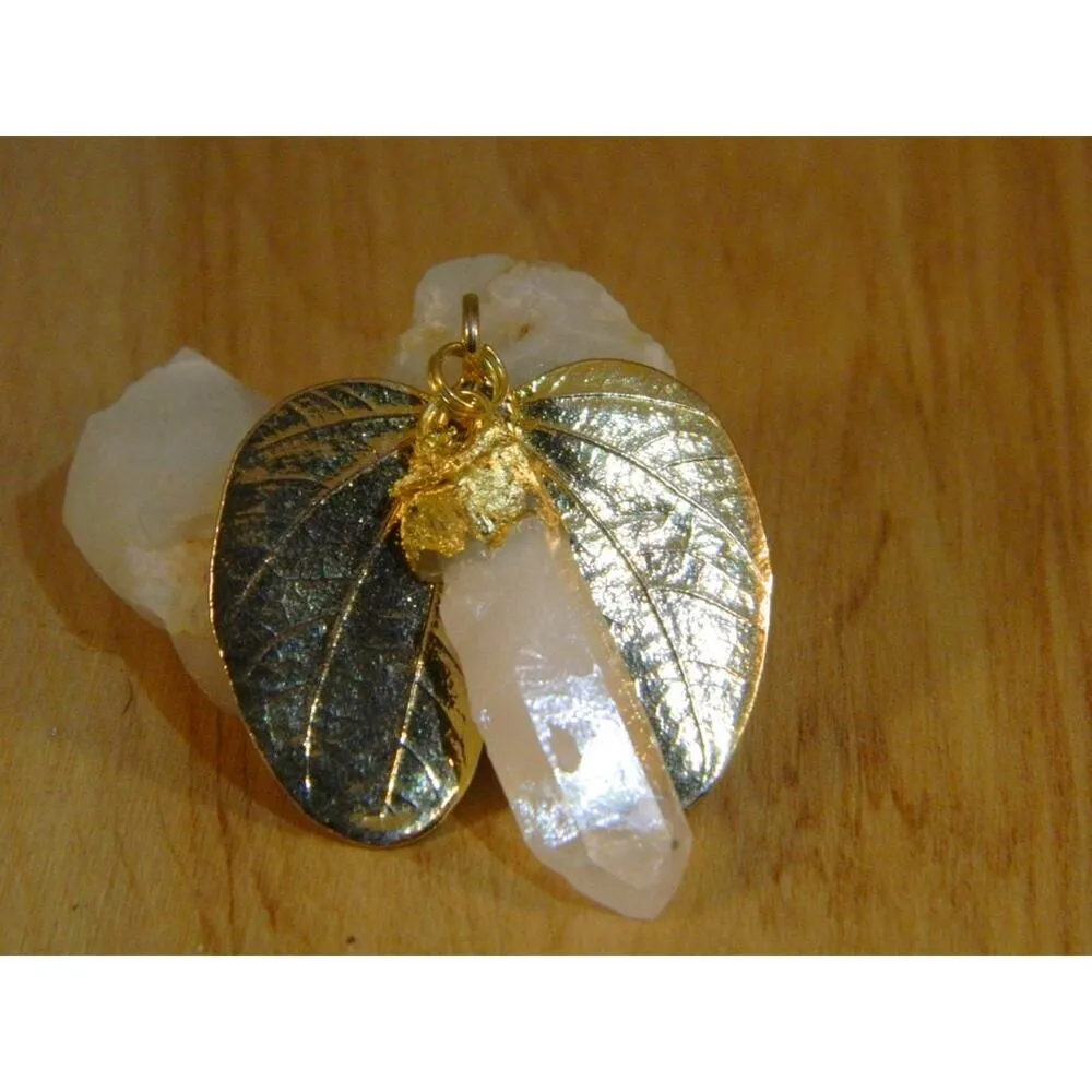 Natural Quartz Crystal Pendant, Arkansas Quartz Crystal Point Necklace, Gemstone - Image 6