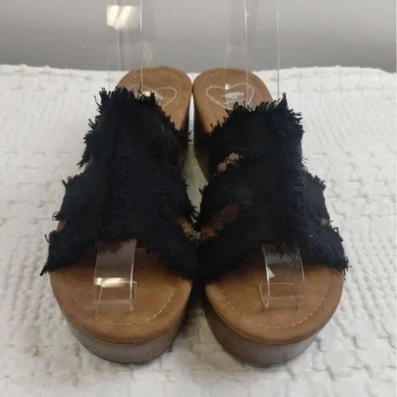 Rocket Dog Women's Black/Brown Shoes/Sandals Size 9 SKU 3113 - Image 2