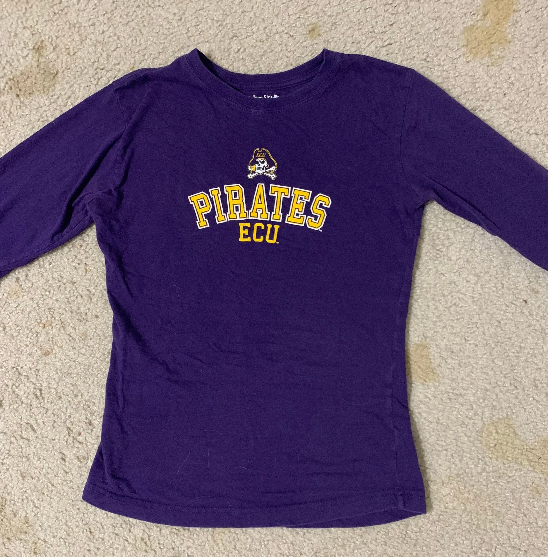 ECU long sleeve Tee Purple Size XS - Image 2