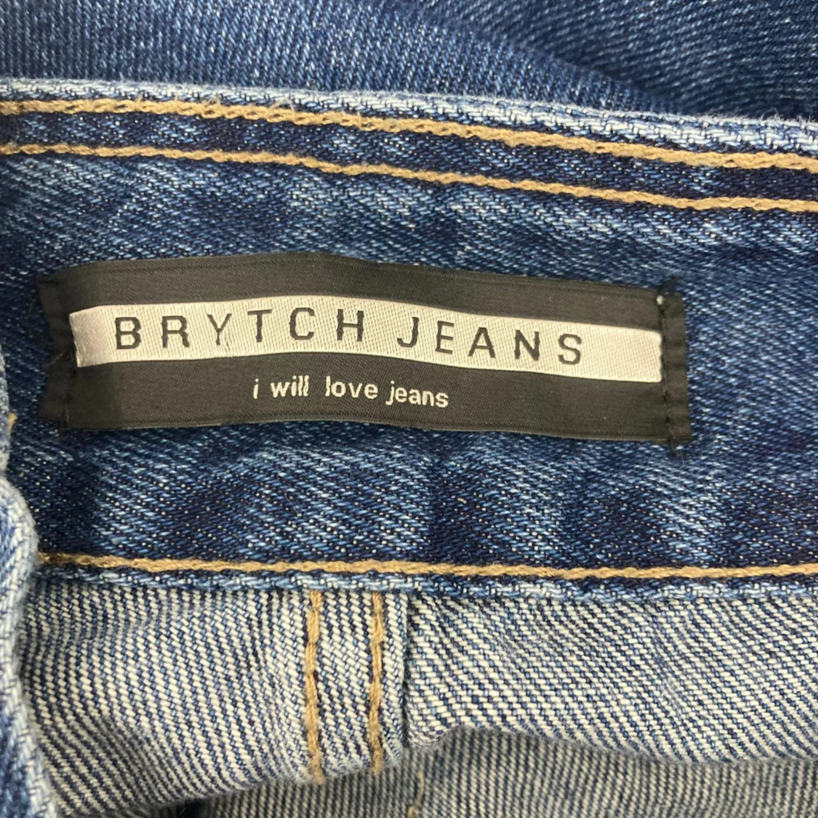 Brytch High Waist Mom Brazilian Jeans 42 (US 10 - Image 12