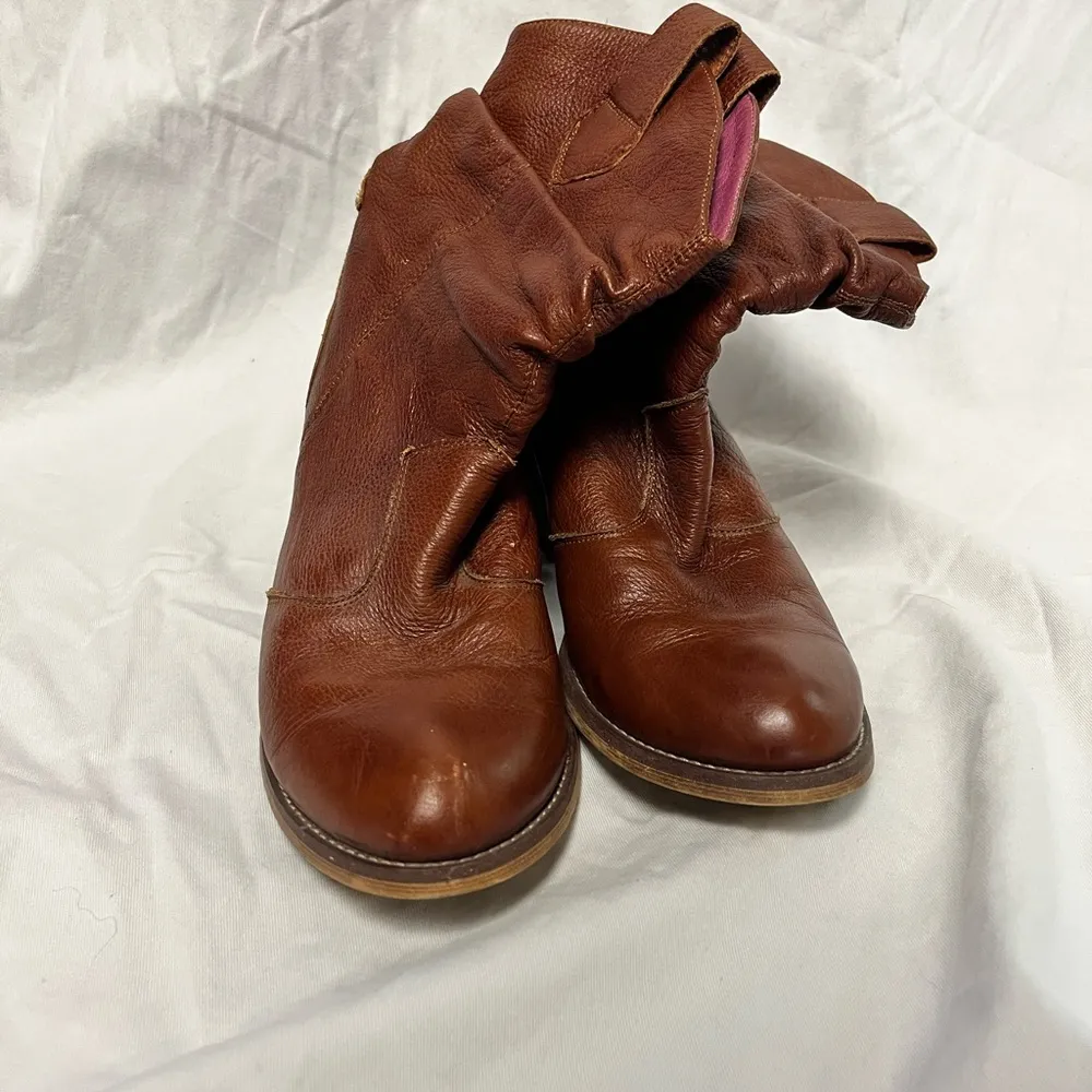 Jeffrey Campbell Ibiza Last Vinton western brown wooden heels  bootie size 9 - Image 6