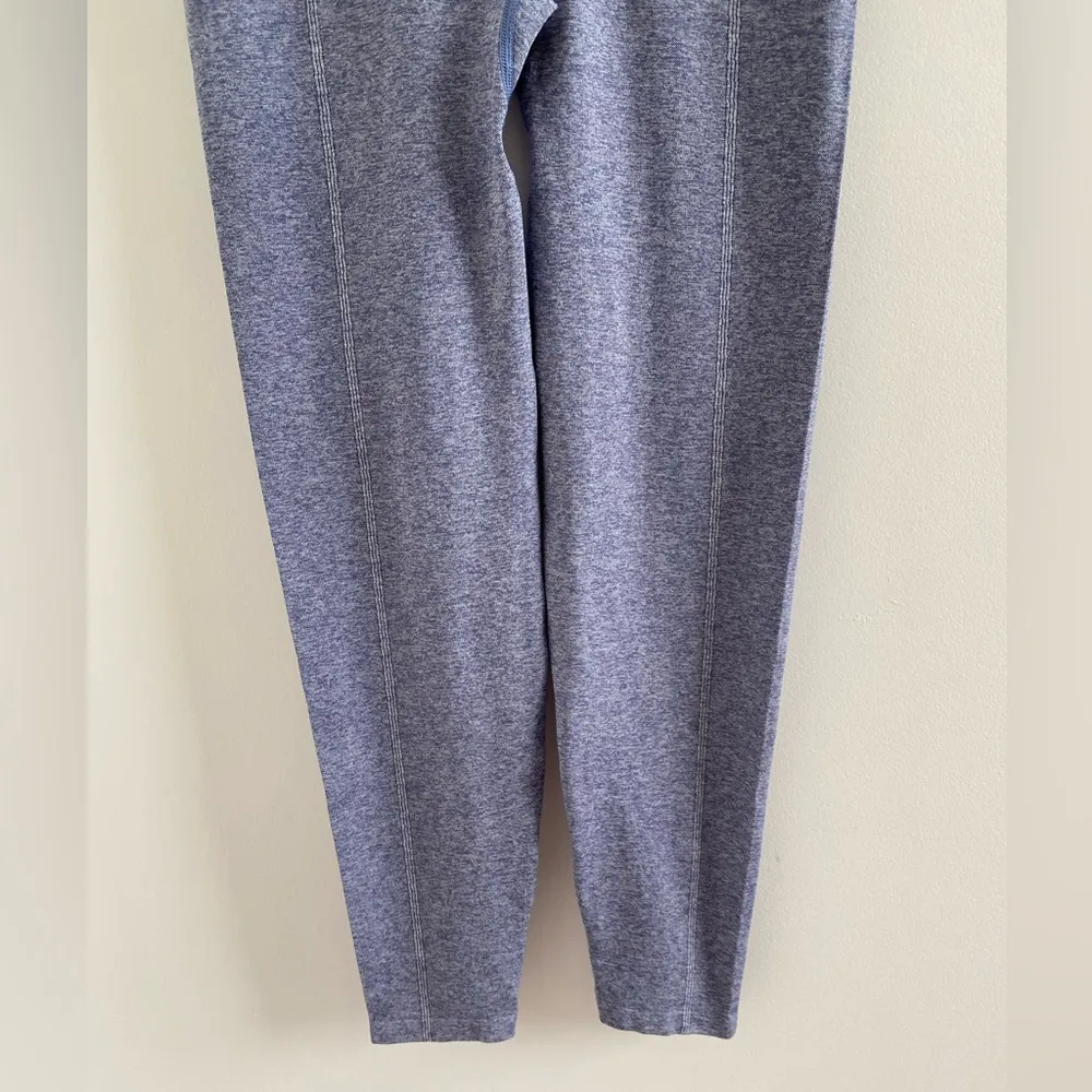 Victoria’s Secret Pink Blue Leggings Size Medium Workout Yoga Pilates - Image 3