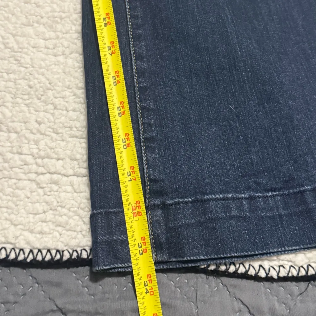 ✨Just Black Low-Waist Wide-Flare Jeans Size 25 (5-6) - Image 5