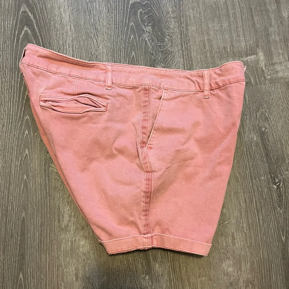 C&C California Shorts Coral Womens Size 12 Chino Khaki Stretch Beach Resort - Image 9