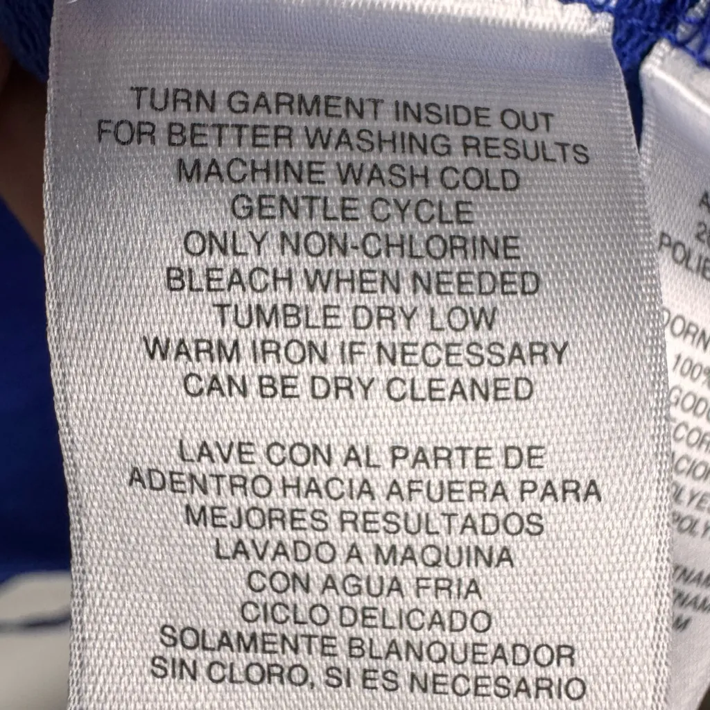 Jones New York Women's Jacket Striped Collar and Wrists Drawstring Waist‎ Sz PM - Image 5