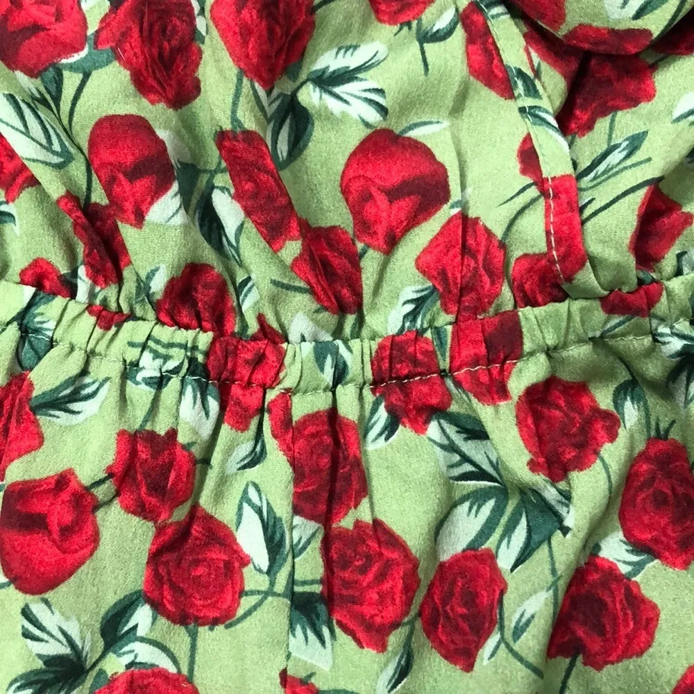 Armani Exchange AX green rose jumper - Image 8