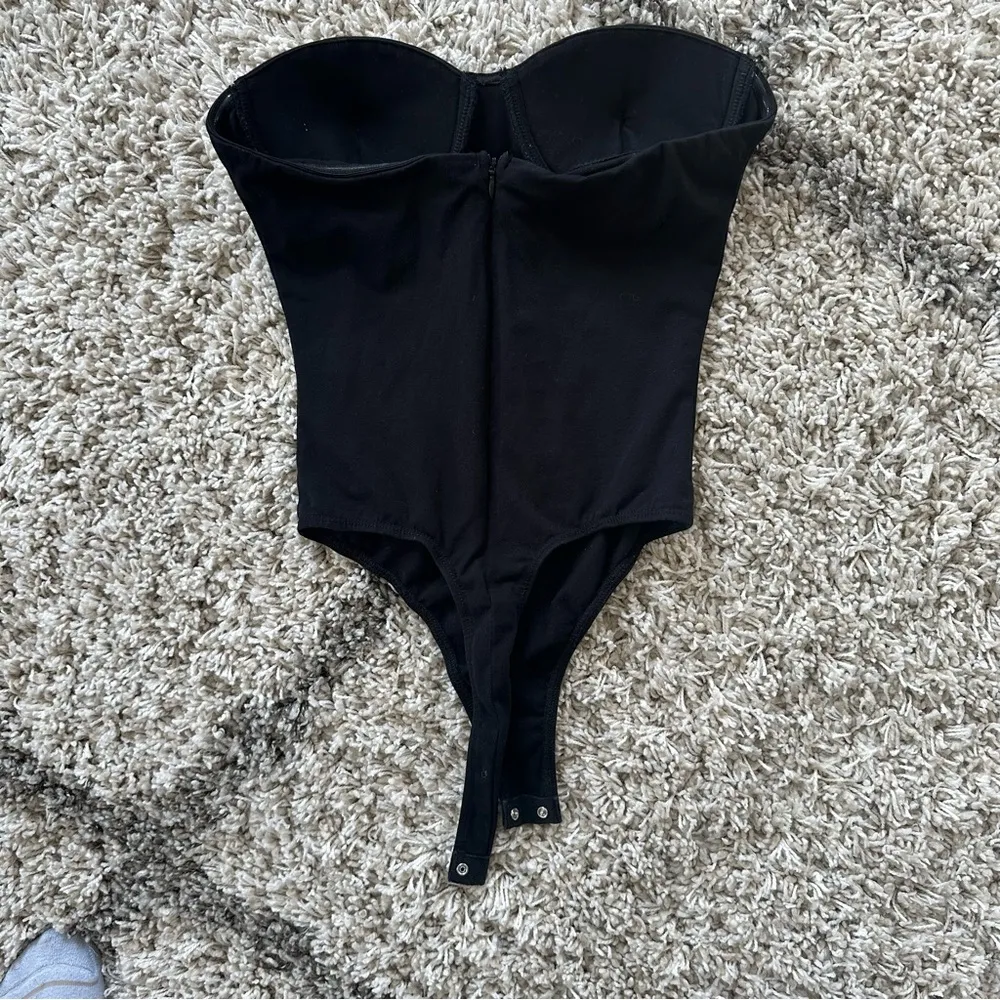 Black Strapless Top - Image 9