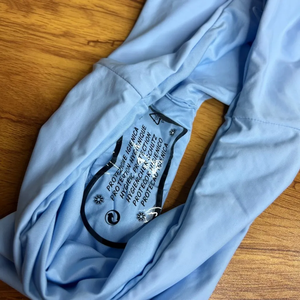 Good American Matte‎ Good Waist Bikini Bottom Size 2 Medium High Rise Cheeky NEW - Image 5