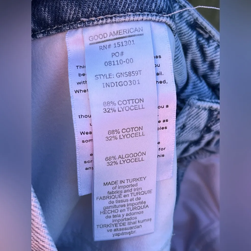 Good American Women's Good 90s High Rise Loose Fit Surplus Jean in Indigo - Image 13